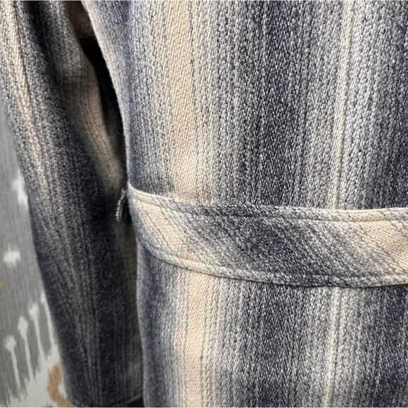 Ralph Lauren RRL (Double RL) Ombre Stripe Wool Blend 1940’s Workwear Jacket - Picture 9 of 16